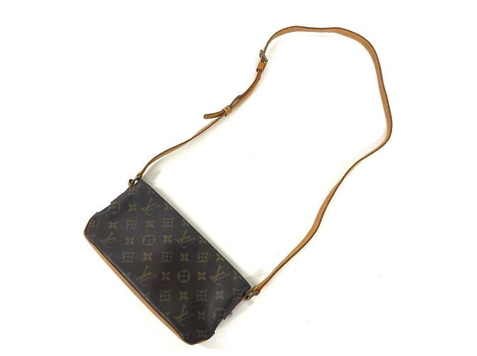 Louis Vuitton Trotteur Schultertasche Braun - Ansicht 4