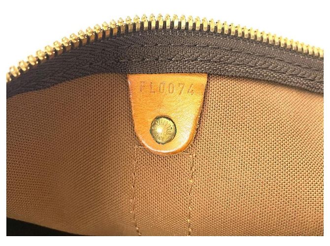 Borsa Boston Louis Vuitton Keepall 55 Marrone - Ansicht 10