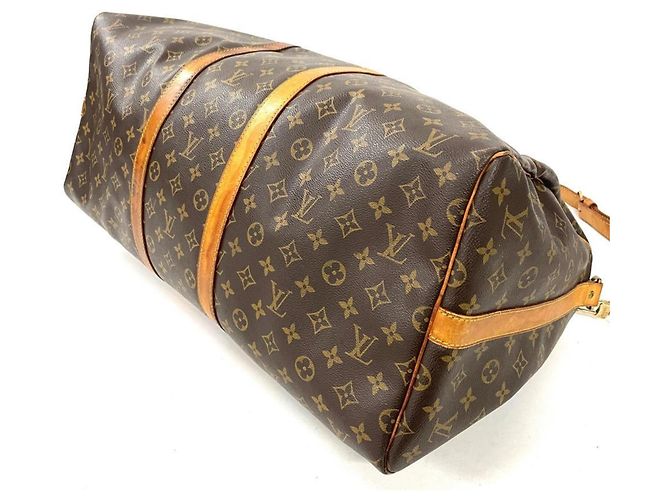 Borsa Boston Louis Vuitton Keepall 55 Marrone - Ansicht 3