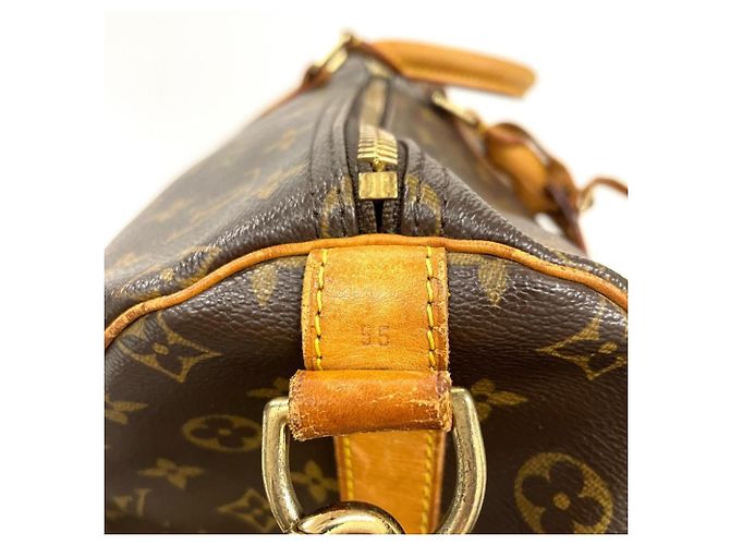 Borsa Boston Louis Vuitton Keepall 55 Marrone - Ansicht 7