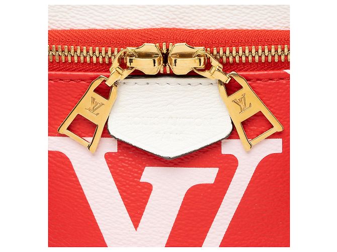 Bumbag Marsupio Louis Vuitton Giant Monogram Canvas Rosso - vista 9