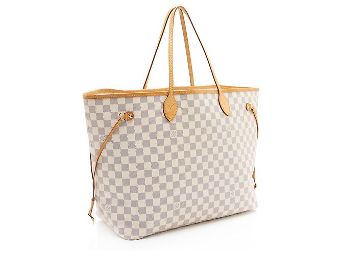 Louis Vuitton Damier Azur Neverfull GM Tote Blau - Ansicht 2