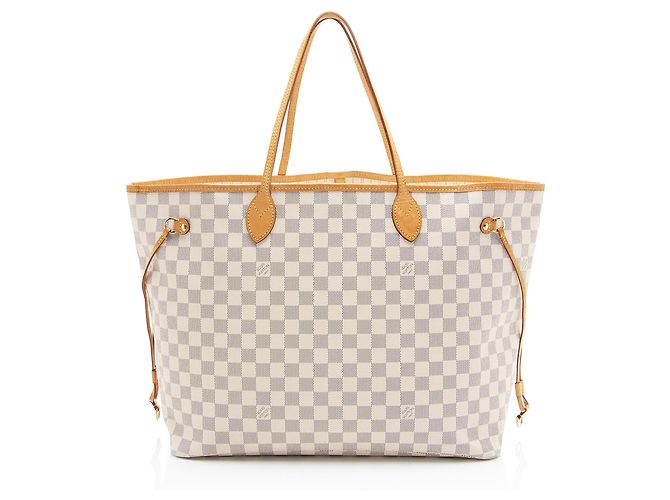 Louis Vuitton Damier Azur Neverfull GM Tote Blau - Ansicht 3