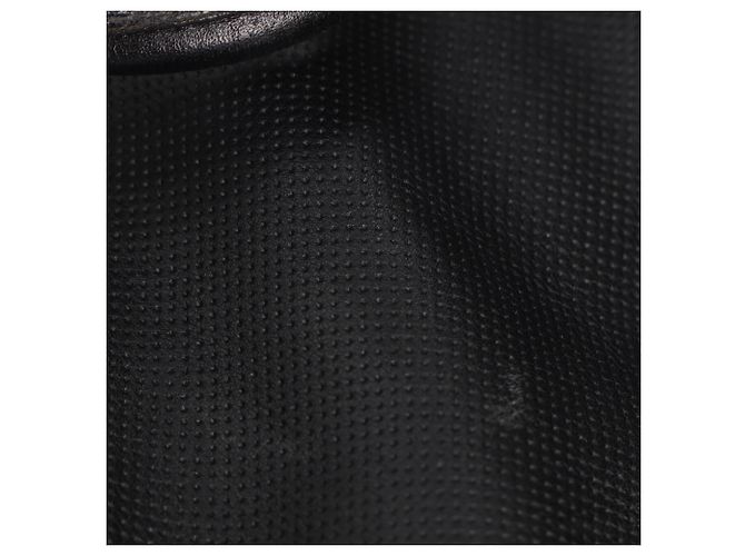 Borsa Tote Burberry Ellers traforata Medium in pelle nera Nero - vista 11