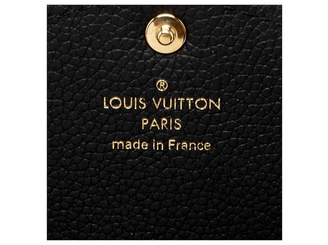 Portafoglio Sarah Monogram Empreinte Louis Vuitton Nero - vista 5