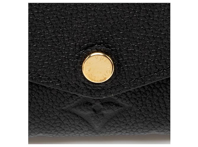Portafoglio Sarah Monogram Empreinte Louis Vuitton Nero - vista 6