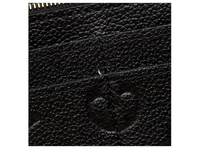 Portafoglio Sarah Monogram Empreinte Louis Vuitton Nero - vista 8
