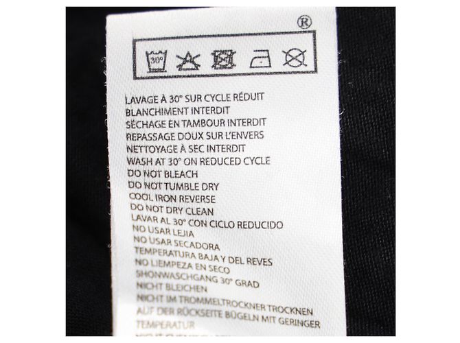 Maje Rire Mesh-Streifen-Midikleid aus schwarzem Polyester - Ansicht 6