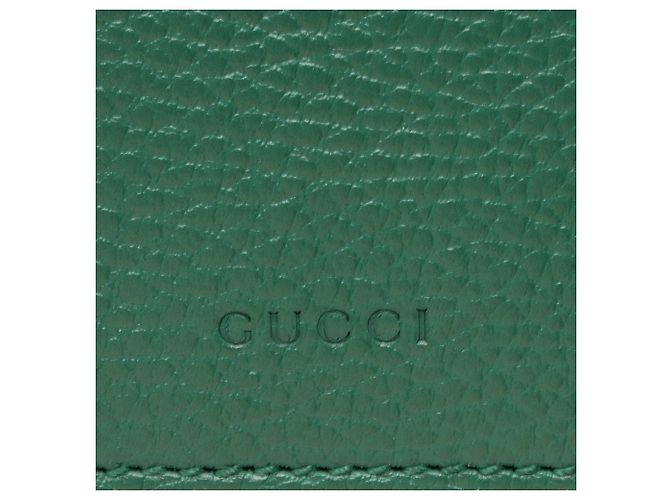 Borsa a tracolla Dionysus Medium in pelle e cristalli Gucci Verde - vista 9