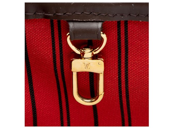 Louis Vuitton Damier Ebene Neverfull PM Tote Braun - Ansicht 9