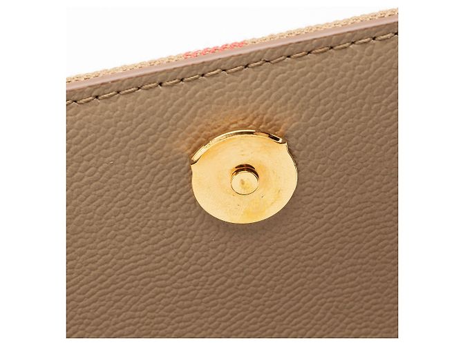 Borsa a tracolla Burberry Madison Check Marrone Beige - vista 10