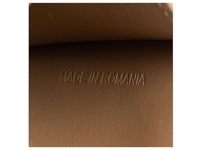 Borsa a tracolla Burberry Madison Check Marrone Beige - vista 9