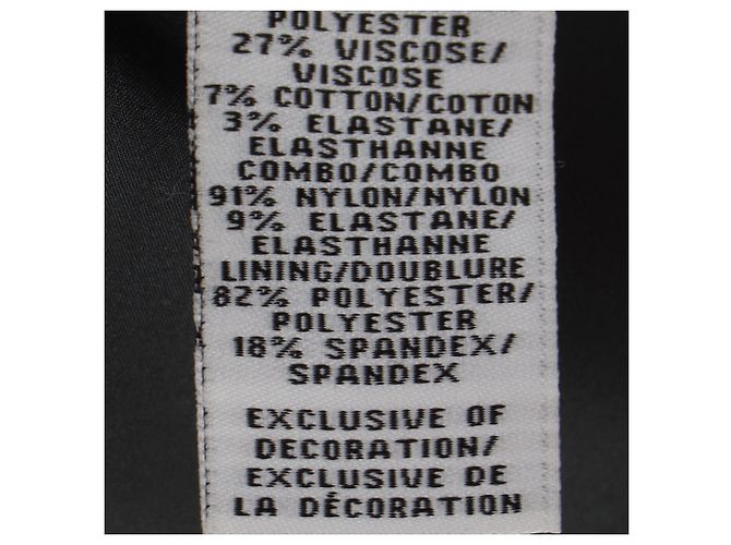 Diane Von Furstenberg Mackenzie verziertes Kleid aus grauem Polyester - Ansicht 8