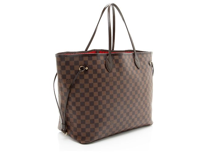 Louis Vuitton Damier Ebene Neverfull GM Tote Braun - Ansicht 2