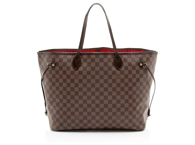 Louis Vuitton Damier Ebene Neverfull GM Tote Braun - Ansicht 3