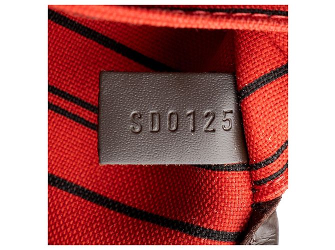 Louis Vuitton Damier Ebene Neverfull GM Tote Braun - Ansicht 6