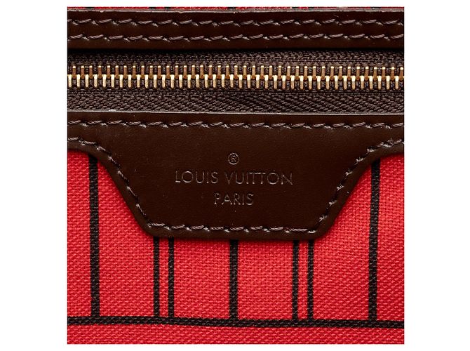 Louis Vuitton Damier Ebene Neverfull GM Tote Braun - Ansicht 8