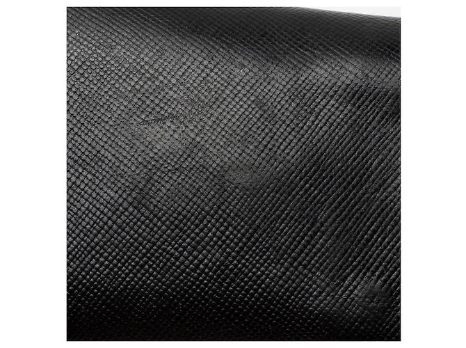 Portachiavi Prada Saffiano 6 Nero - vista 10
