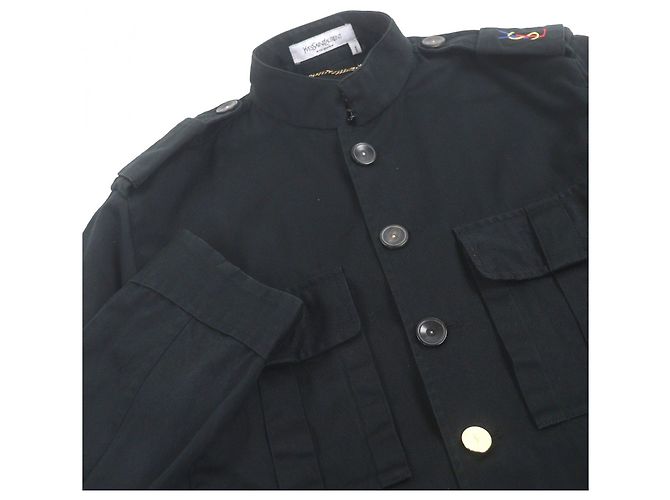 Chaqueta de material técnico Yves Saint Laurent Negro - vista 2