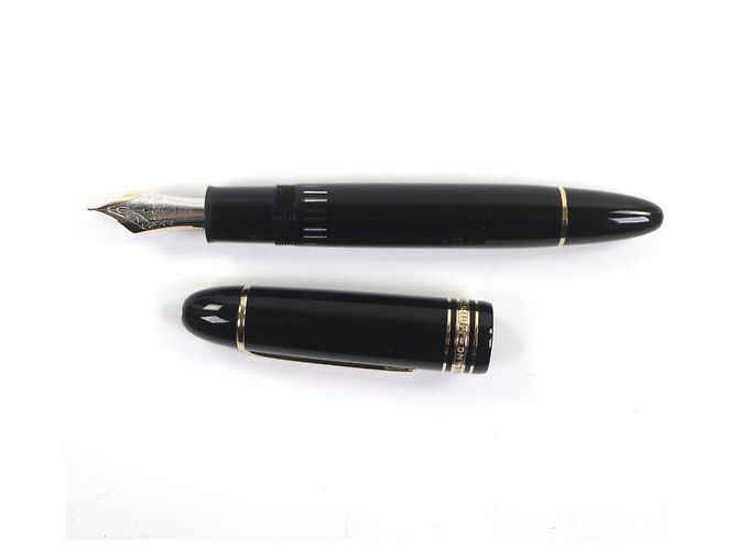 MONTBLANC Meisterstuck 149 14K Füllfederhalter Schwarz - Ansicht 3