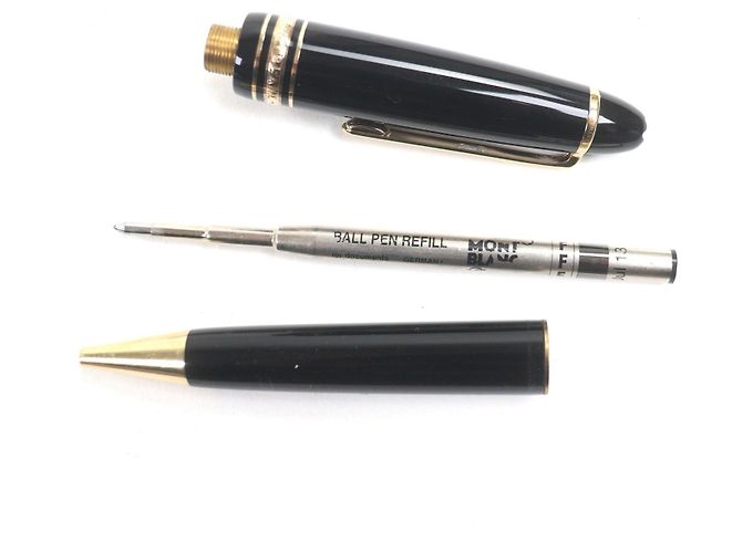 Penna a sfera Montblanc Meisterstückle Grand Nero - vista 4