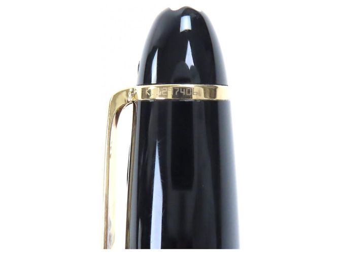 Penna a sfera Montblanc Meisterstückle Grand Nero - vista 9