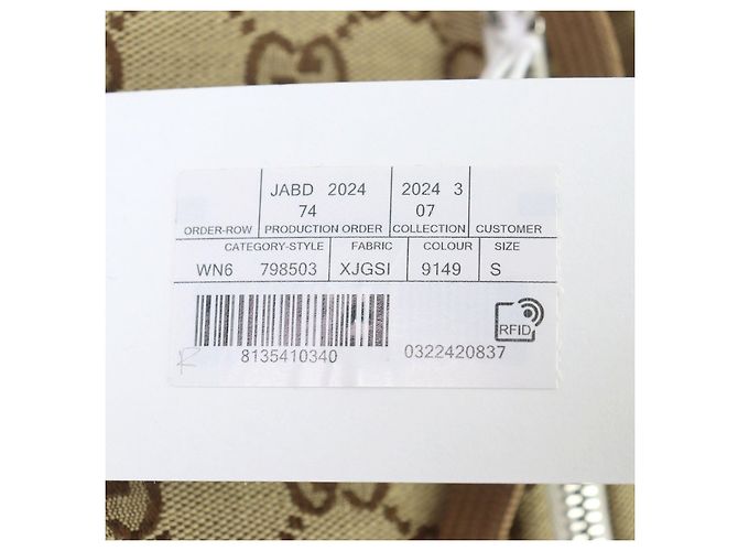 Blouson de lana Gucci GG Intarsia Beige - vista 14