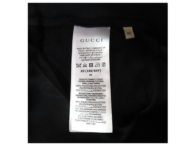 Falda de jersey jacquard de poliéster con estampado GG de Gucci Negro - vista 7