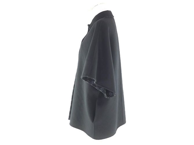 Abrigo de lana Gucci Negro - vista 6