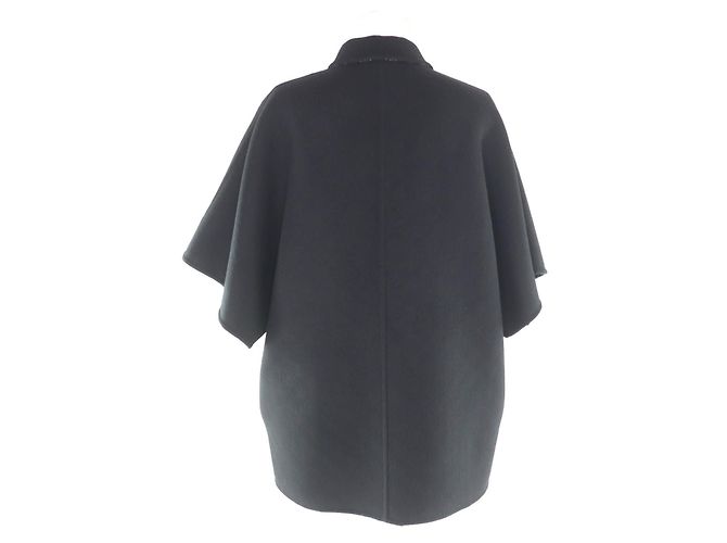 Abrigo de lana Gucci Negro - vista 7