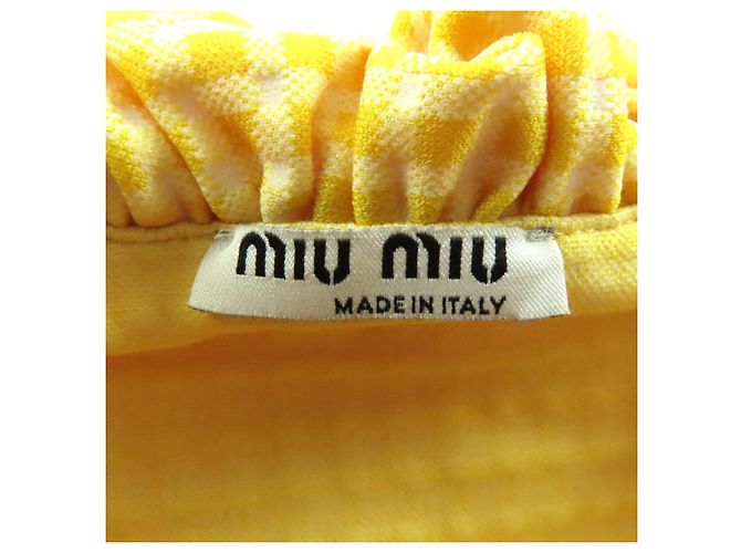 Miu Miu MIUMIU One Piece Kleid Gelb - Ansicht 5
