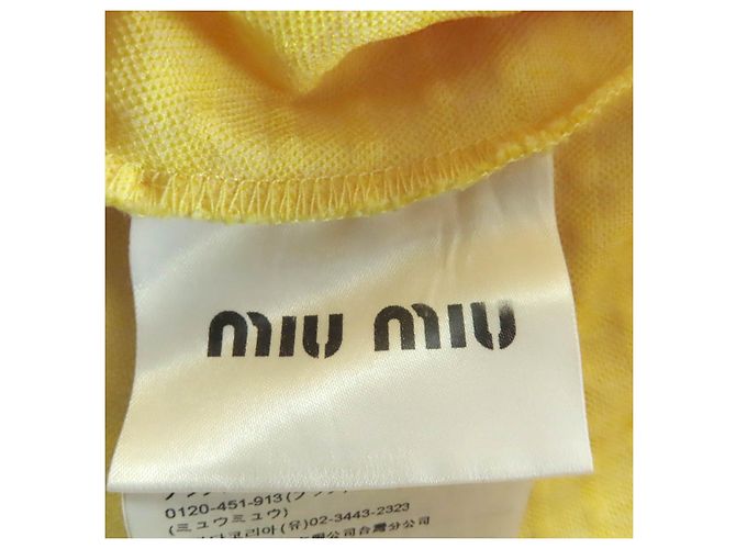 Miu Miu MIUMIU One Piece Kleid Gelb - Ansicht 6