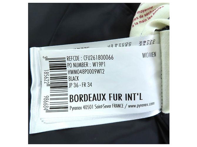 Autre Marque Pyrenex BORDEAUX FUR INT’L Chaqueta de Plumas de Poliéster - vista 11