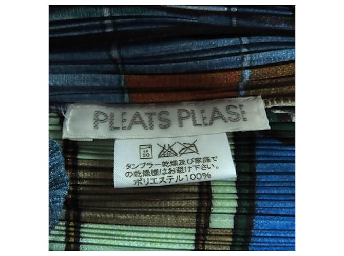 Issey Miyake Blusa PLEATS PLEASE Multi Polyester Multicolor - vista 6