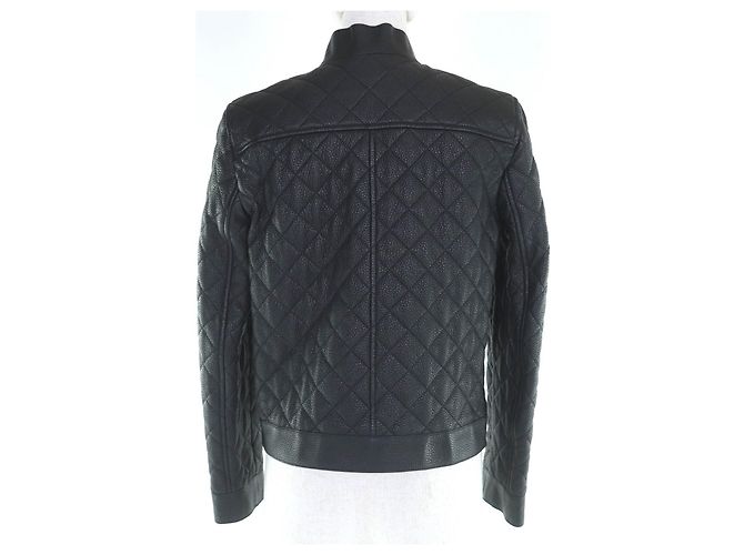 Chaqueta de piel Dearskin Hermès Negro - vista 3