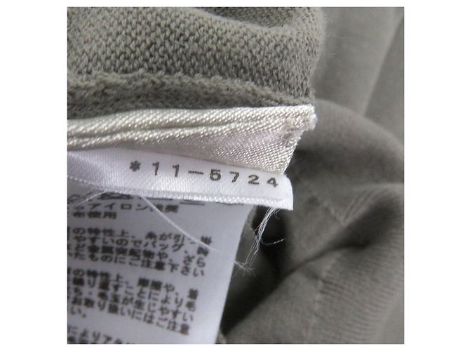 T-shirt Hermès em algodão de manga curta, design docking, XL Bege Caqui - vista 7