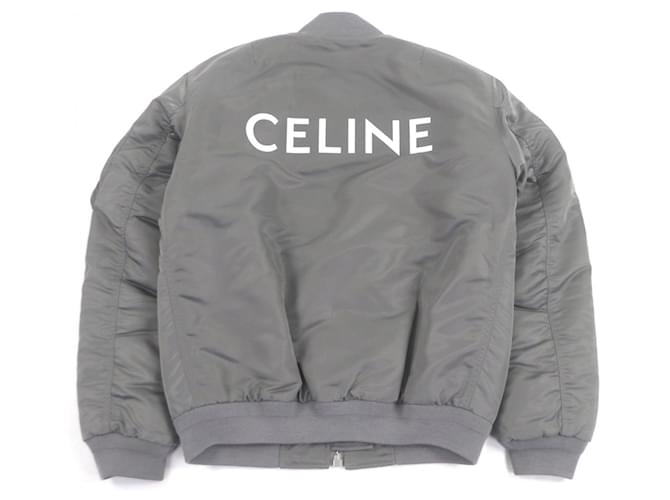 Céline Bomber CELINE Chaqueta Acolchada Castaño - vista 2