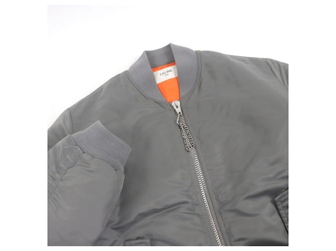 Céline Bomber CELINE Chaqueta Acolchada Castaño - vista 3