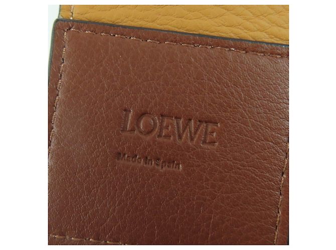 Tracolla in pelle Anagram Loewe Marrone - vista 7
