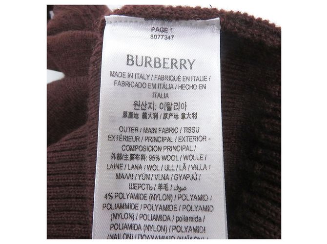 Burberry Wollstrickwaren Braun - Ansicht 6
