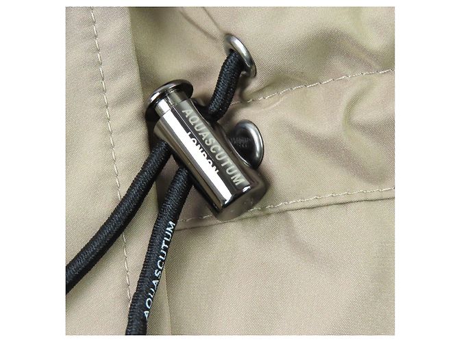 Autre Marque Giacca Field in cotone con zip e bottoni logo Aquascutum LONDON - vista 5
