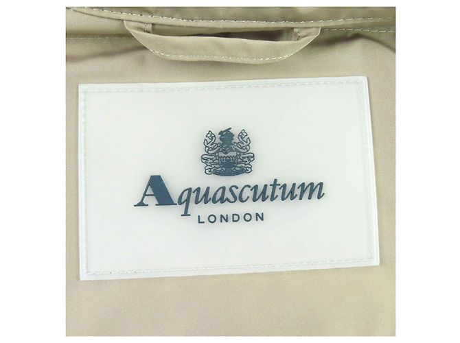 Autre Marque Giacca Field in cotone con zip e bottoni logo Aquascutum LONDON - vista 7