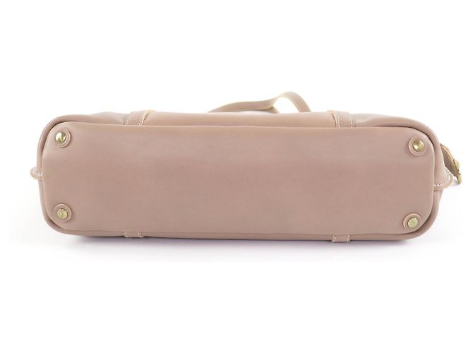 Autre Marque Felisi All Leather Tote Bag Beige - Ansicht 3