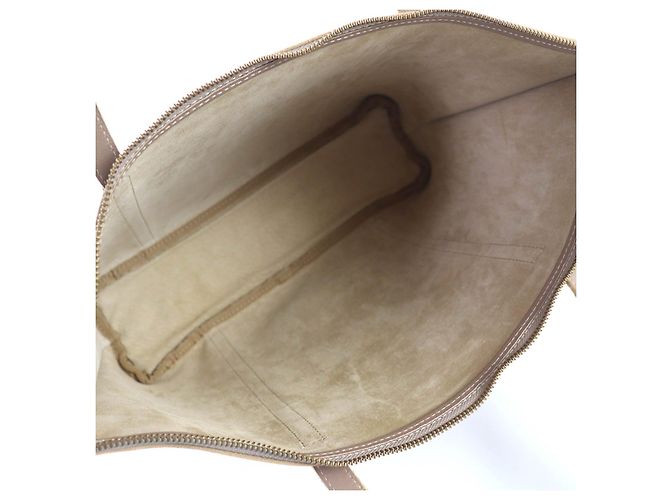 Autre Marque Felisi All Leather Tote Bag Beige - Ansicht 7