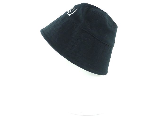 Autre Marque PATOU Cappello bucket in cotone Patou Nero - vista 2