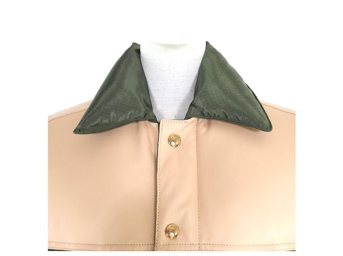 Chaleco de nailon con plumón Louis Vuitton Verde - vista 4