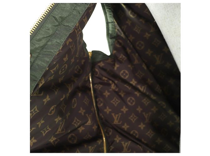 Chaleco de nailon con plumón Louis Vuitton Verde - vista 5