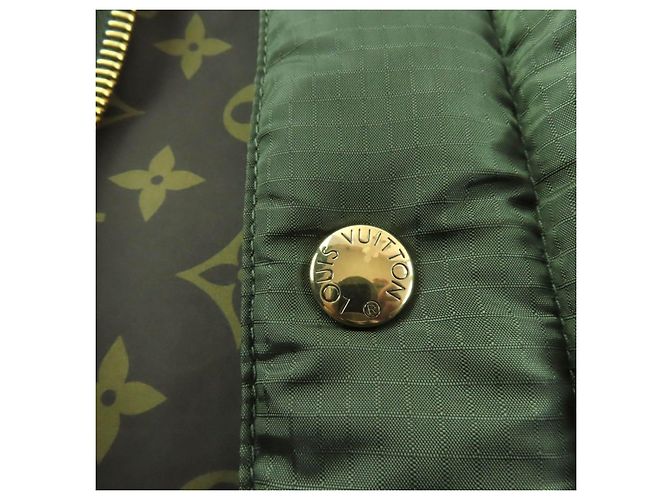 Chaleco de nailon con plumón Louis Vuitton Verde - vista 8