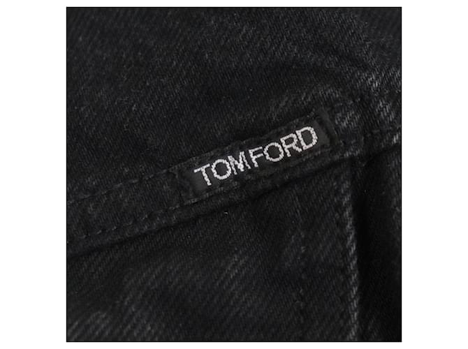 Chaqueta de algodón denim TOM FORD Negro - vista 6