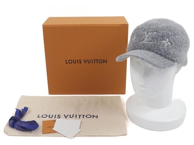 Louis Vuitton Woolgram Monogram Baumwollkappe Braun - Ansicht 2